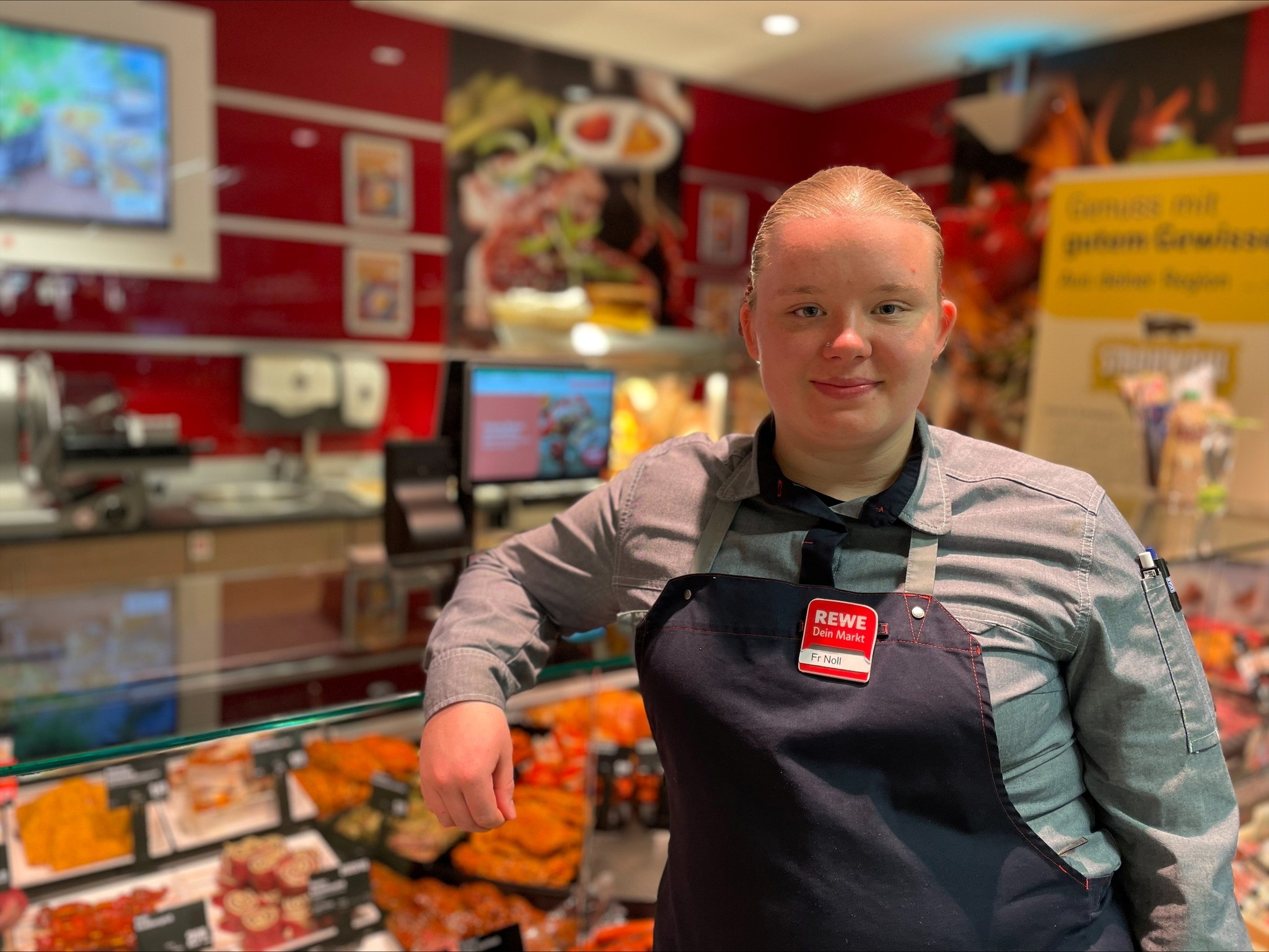 Jüngstes Mitglied im Team Anna Noll